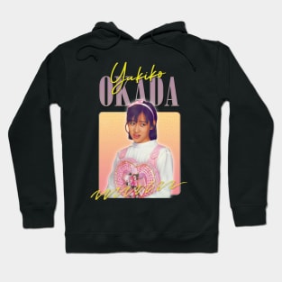 Yukiko Okada / Retro 80s Fan Design Hoodie